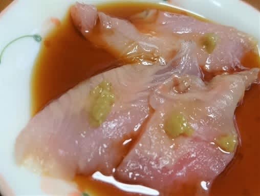 小樽産 赤がれい刺身 獅子丸のモノローグ