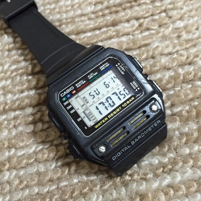 CASIO DIGITAL BAROMETER デジタルバロメーター 腕時計 www.tccsweb.com