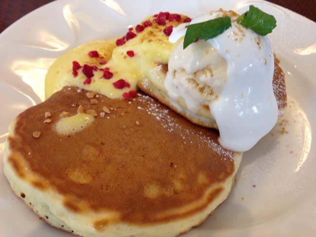 パンケーキ ホットケーキ やらまい