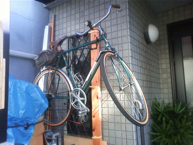 ベランダ 自転車