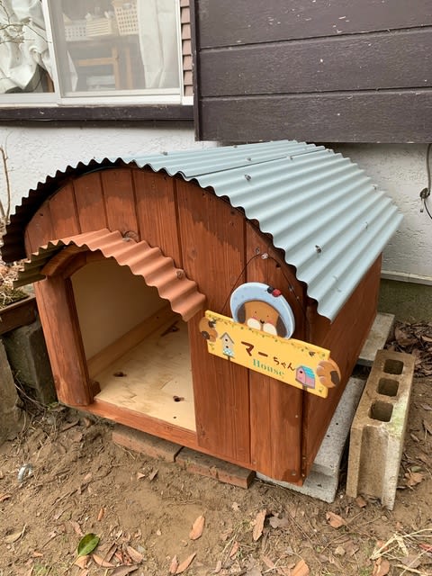 2つ目の犬小屋完成 Moga Wood