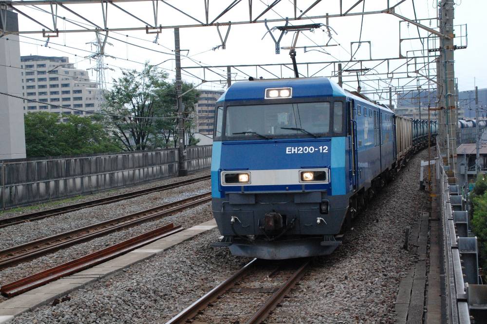 直流電気機関車 EH20012【八丁畷駅：尻手短絡線】2015.8.21 撮り鉄 車両鉄 SDTMの気まま空間