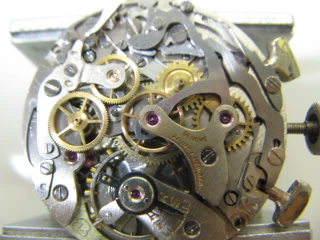 カルティエパシャビックデイトとボームメルシエ手巻きクロノの修理です - 正ちゃんの時計修理ブログ たからや時計店
