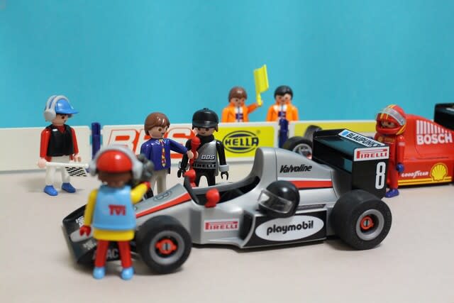 【playmobil】 プレイモービル 3603 レーシングカー F１