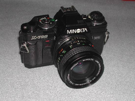 フィルムカメラの黄金時代--ミノルタ X-７００ - 趣味と写真機