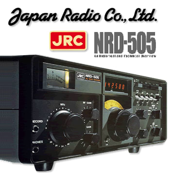 JRC NRD-505 日本無線（NZ] JRC NRD-505 ALL WAVE RECEIVER