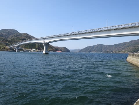 九島大橋へフライングドライブ 開通は４月３日 小太郎のまんぷく日記