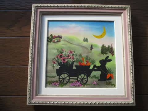 急がなくちゃ 押し花 押し花アート ポケット 内山実枝子のひだまり日記 急がなくちゃ 押し花 押し花アート ポケット 内山実枝子のひだまり日記