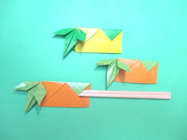 笹の葉の箸袋おりがみ 折り方動画 創作折り紙の折り方