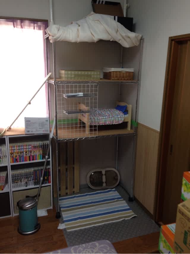 猫を迎える準備 猫小屋作り パッチワークとdiyと猫の記録 猫を迎える準備 猫小屋作り パッチワークとdiyと猫の記録
