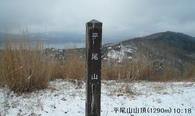 平尾山標識