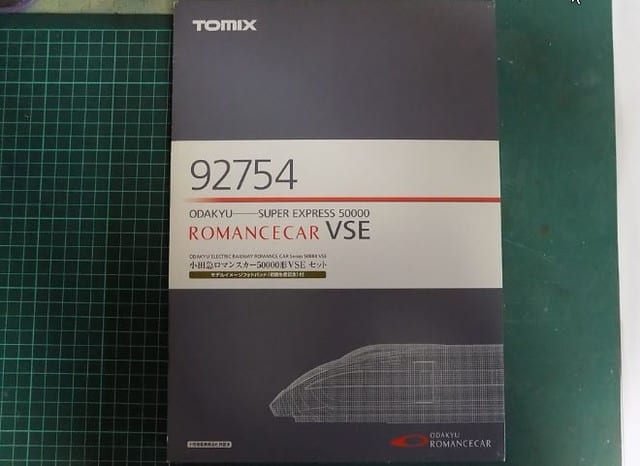 TOMIXの92754 小田急ロマンスカー50000形VSEセット