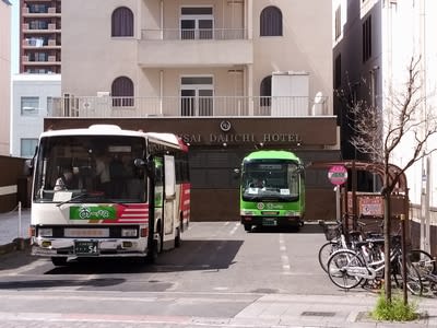 ハーヴェストウォークの送迎バスはおーバスに(栃木県小山市)