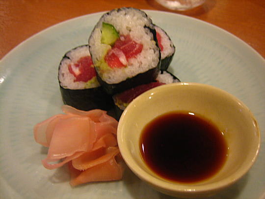 味み亭の巻き寿司