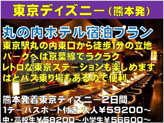 熊本発 丸の内のホテルと東京ディズニーを楽しむ旅 旅行会社 ウィルツアー熊本支店 スタッフｂｌｏｇ