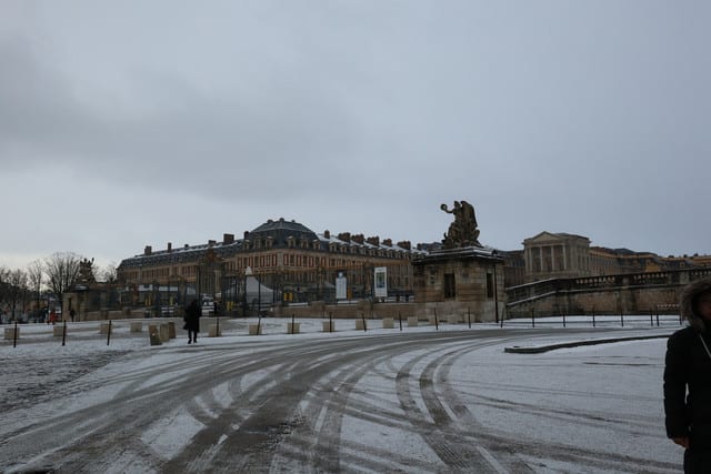 フランス 雪のベルサィユ宮殿 欧州気まま旅 トキドキ国内旅行 The Travel Of Europe