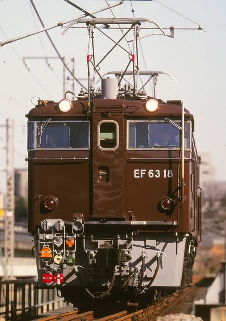 機関車お色直しあれこれ~EF63 - ｱﾝﾄﾝK「趣味の履歴簿」