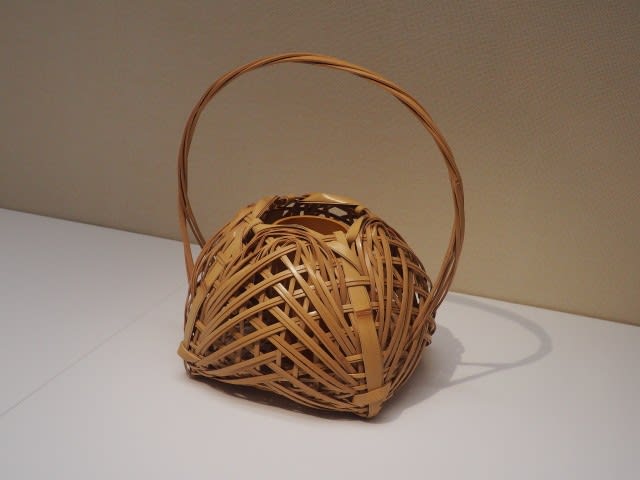 国立近代美術館工芸館で『竹工芸名品展』を観てきた。その2 - ≪手を