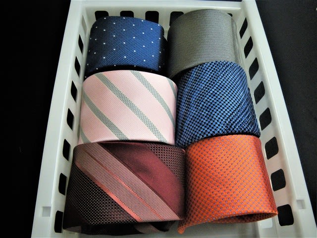 ネクタイの収納方法 オーダーメイド オリジナルネクタイ 成光ネクタイ縫製加工所