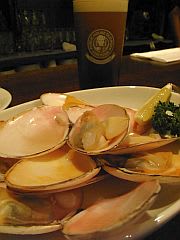 平貝の白ワイン蒸し