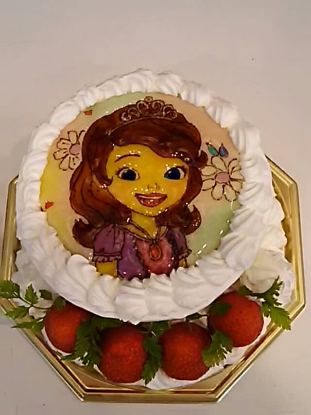 キャラクターケーキ ソフィア Gooブログはじめました
