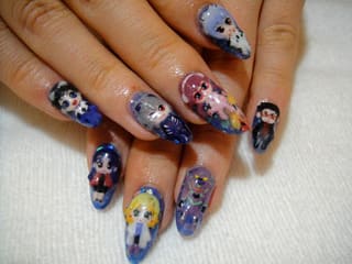 キャラネイル Nail Salon Alphaの軌跡