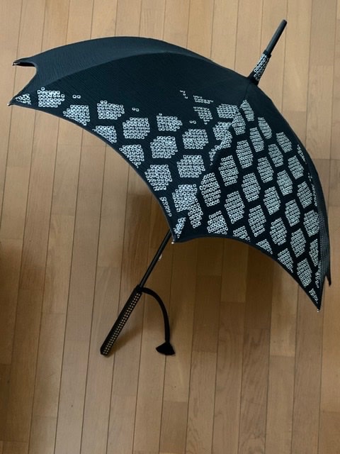 「絞りの羽織りで作る日傘」 - Madame Miekoの、優遊自適