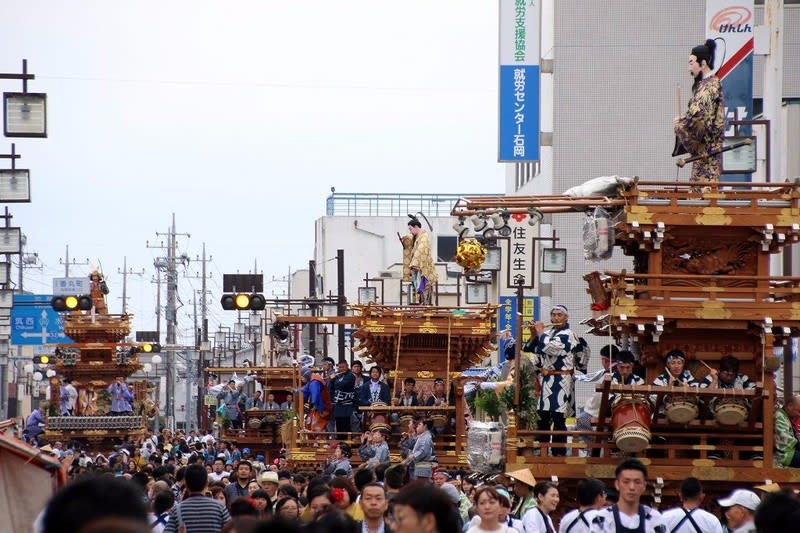 石岡の祭り 人気者～ささら 三匹の獅子 - 写真で綴るすぎさんのブログ