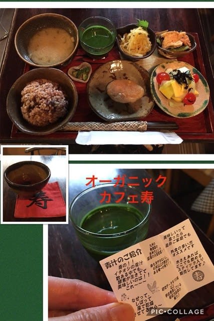 オーガニックカフェ寿 大阪 摂津富田にあります 小さな幸せみいつけた