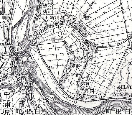 古い地形図009 「新潟 1:50000」 その4 - 地理の部屋と佐渡島
