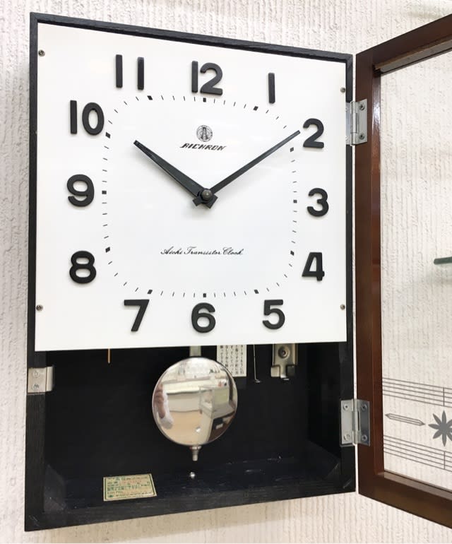 50年以上前の掛け時計の、“新品”が出てきました② - 梶本時計店 【広島 