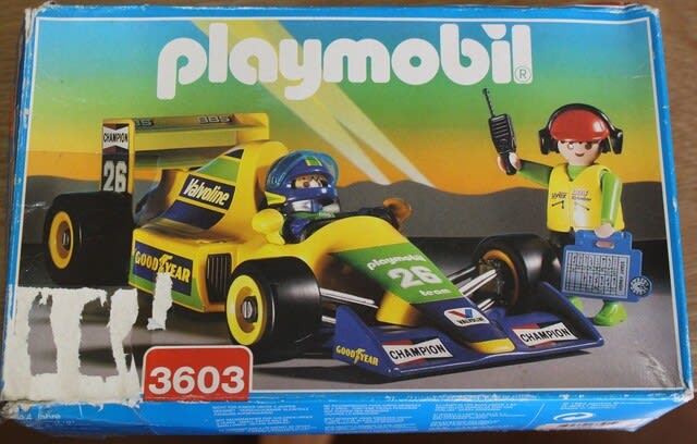 【playmobil】 プレイモービル 3603 レーシングカー F１