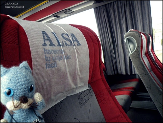 コルドバからグラナダへ Buen Viaje よい旅を