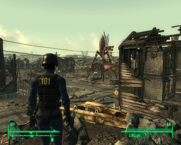 Fo3 Fallout 3 さり気なく 月と空の浜辺
