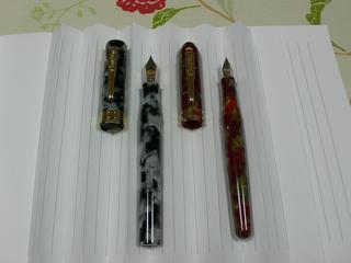 万年筆パイロットセルロイドビンテージ吸引式
