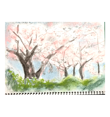 近所の公園 絵が大好き