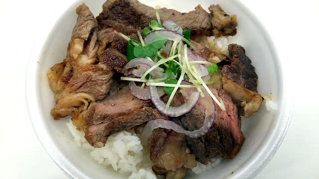 アメリカンハウス:ステーキ弁当