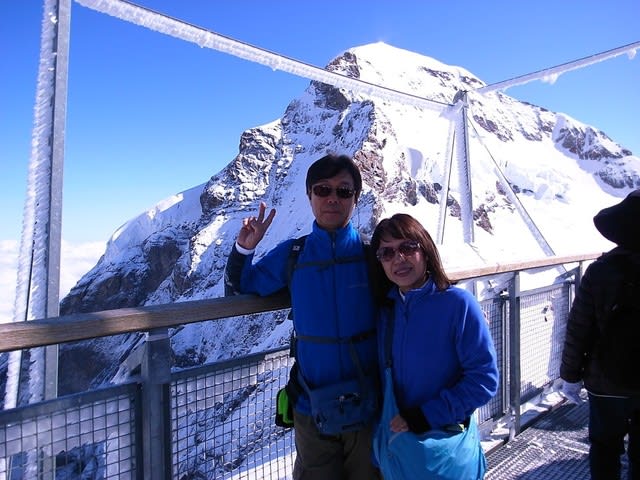 スイス旅行の思い出 ユングフラウヨッホスフィンクス展望台からの絶景 気ままなピークハンターズの山旅