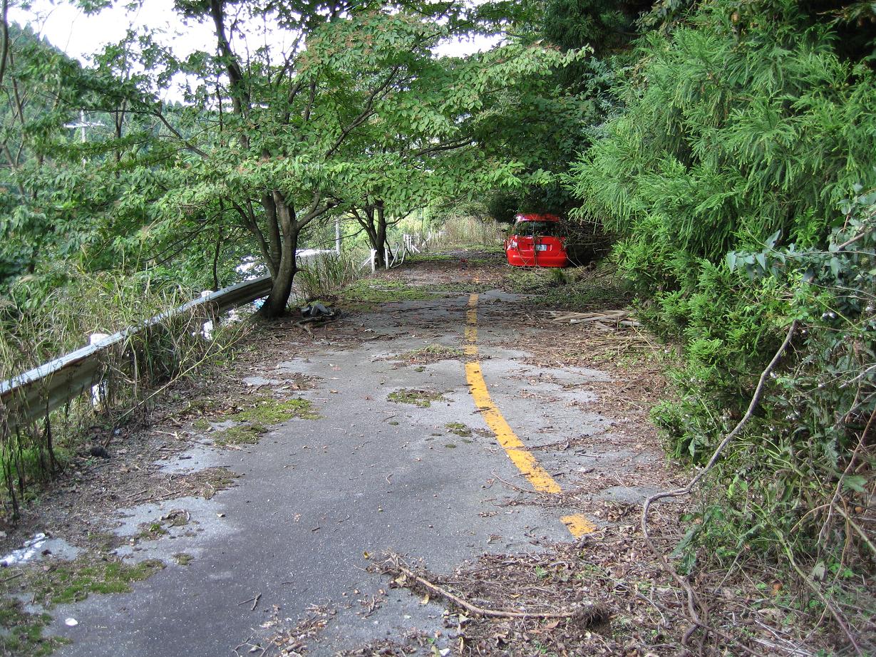 水坂峠の廃道その３ まだ見ぬ風景を求めて