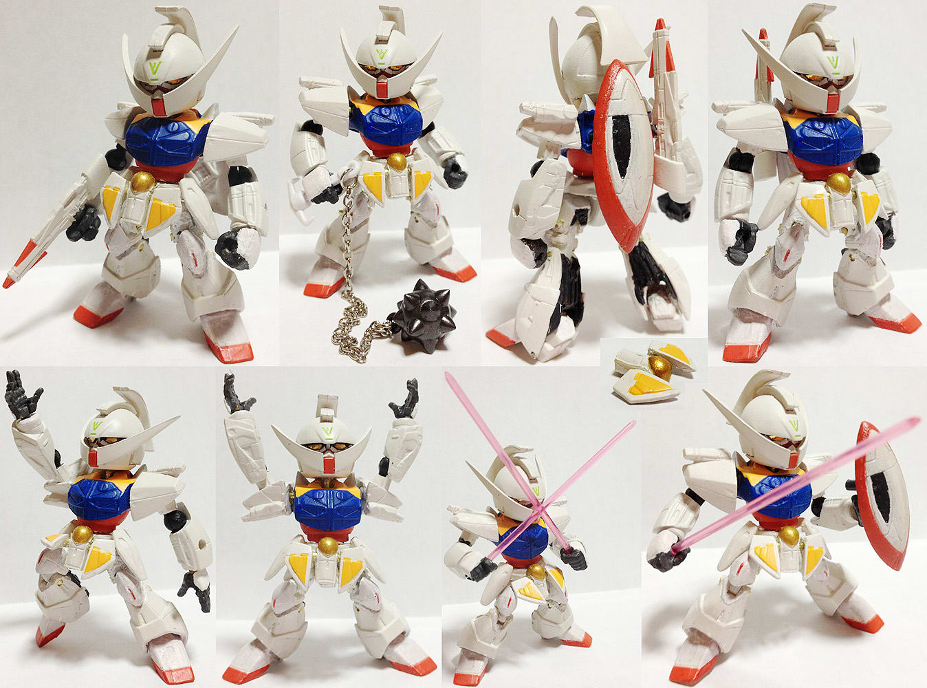 BANDAI - ガンダムコンバージ　99　ターンエーガンダム　ターンX　カプル　計4体　セット BANDAI - ガンダムコンバージ 99 ターンエーガンダム ターンX