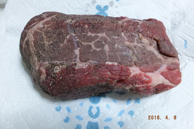 Anovaでの牛肉の内部温度測定 ローストビーフ編 リタイヤ親父の暇つぶし