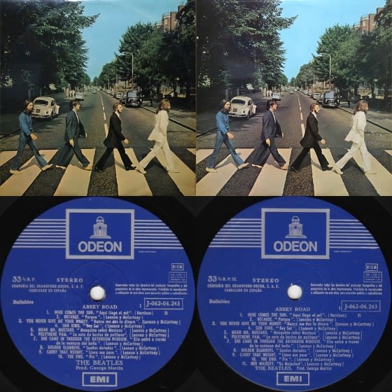 スペイン盤特集④「Abbey Road」2種聴き比べ - shiotch7 の 明日 スペイン盤特集④「Abbey Road」2種聴き比べ - shiotch7 の 明日