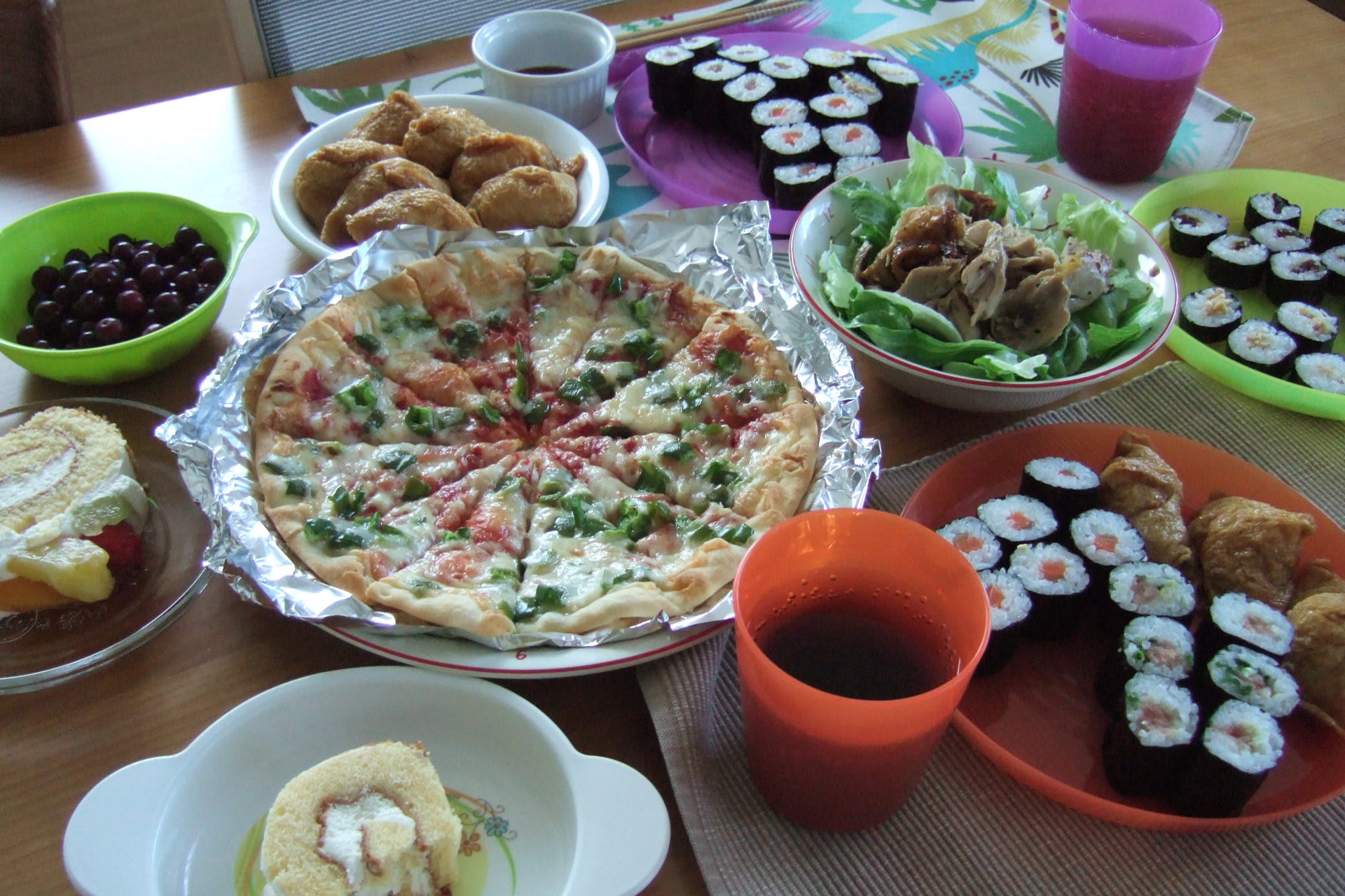 とりあえずお祝いチックな晩ご飯 気ままネコ的生活