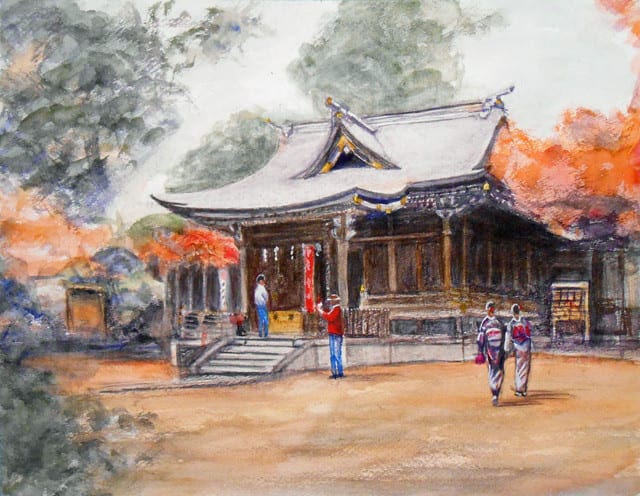 青渭神社2