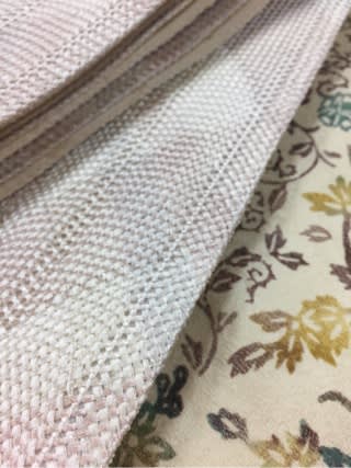 紬や小紋などおしゃれ着にぴったり！正絹西陣織くみひも織袋帯 - 京都