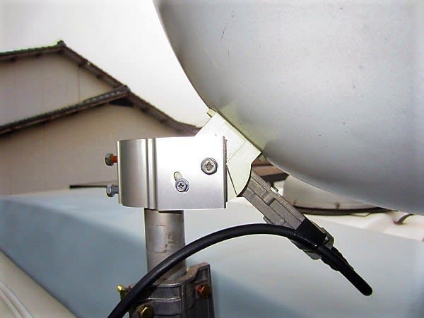 モーターでbsアンテナを回す その2試作 ジルとうなぎの 風に吹かれて気ままにキャンプ