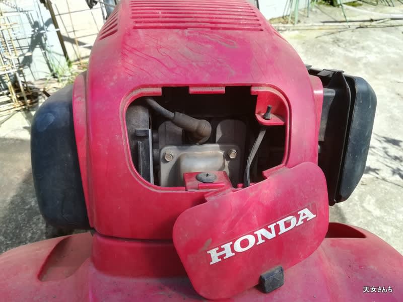 耕運機サラダFF300の修理 第二段 エンジン始動ロープの交換 - 錆鉄人と