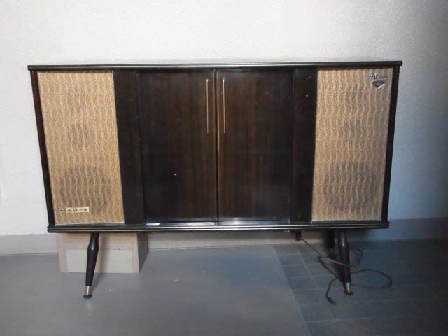 ビクター ステレオ BR-661FMG オーディオラ (1963) - テレビ修理-頑固