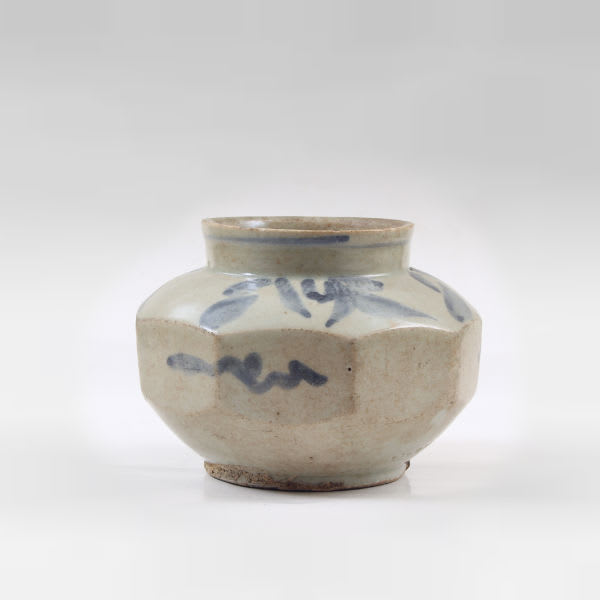 李朝染付面取壺 - ルクラシック 李朝染付面取壺 - ルクラシック