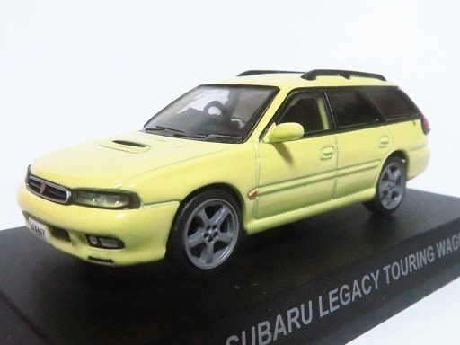 ファミマ京商ミニカー SUBARU LEGACY TOURING WAGON - お気楽 ファミマ京商ミニカー SUBARU LEGACY TOURING WAGON - お気楽